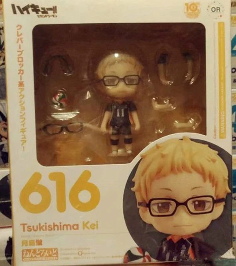 Фигурка Nendoroid Hinata Tobio Kageyama Oikawa Shoyo Haikyuu Ushijima Wakatoshi Tsukishima Kei Toru игрушечная фигурка |
