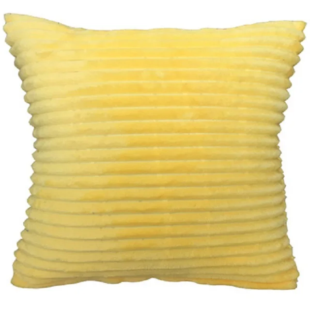 Супер-мягкие декоративные вельветовые наволочки в полоску из вельвета для