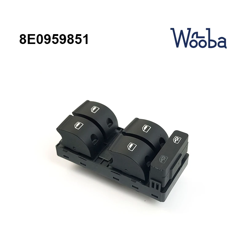 

Переключатель Стеклоподъемника для Audi A4 RS4 S4 2003- B7 SEAT Exeo 8E0959851