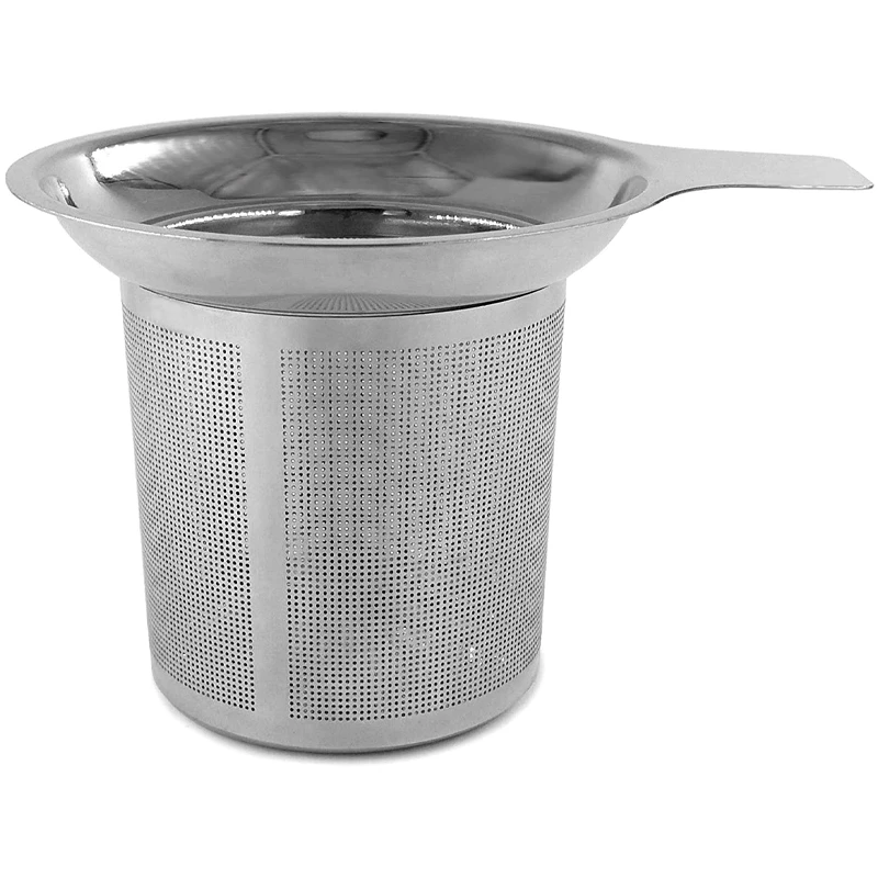 

Hot Stainless Steel Tea Strainer, Teapot, Tea Sieve, Coffee Cup, Leaking Sieve, Flat Bottom, High Density Filter with Handle