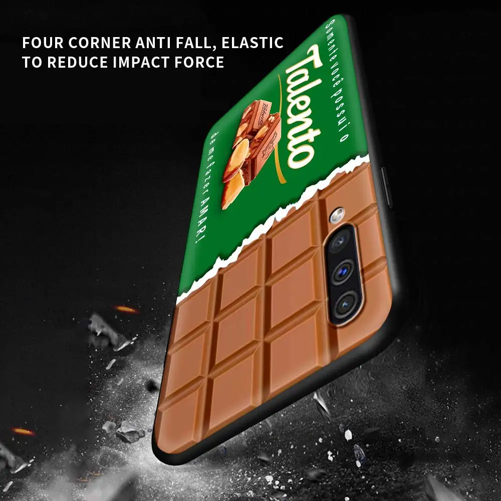 

M&M's Chocolate Nutella Bottle Capa For Samsung Galaxy A50 A10 A20e A70 F41 A30 A21s A10s A7 A9 2018 M31 Prime Black Shell Couqe