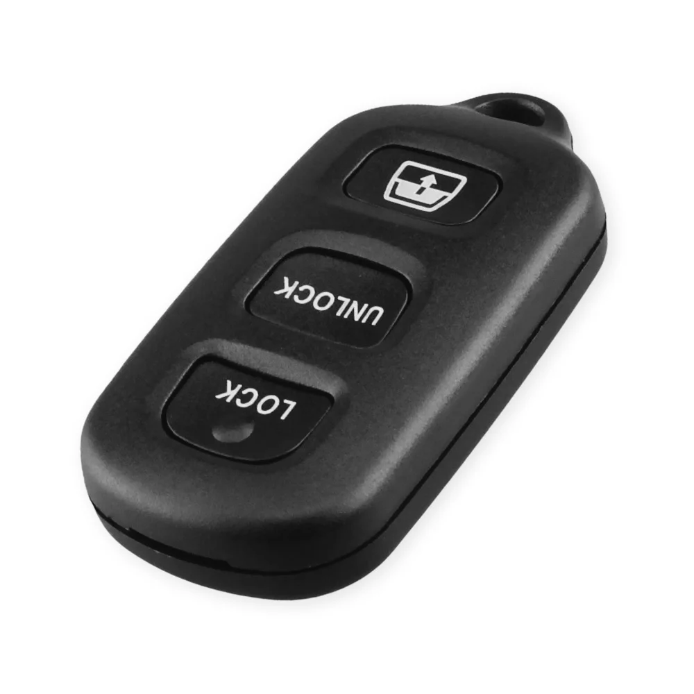Чехол для дистанционного ключа Dandkey 4 BT 3 кнопки + Замена запаха Toyota Sequoia 4runner 2003 2008