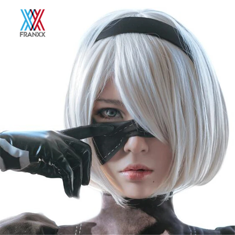 Игра NieR: Automata jorha № 2 Тип B парик косплей 9 S головные уборы 2B 9S синтетический волос