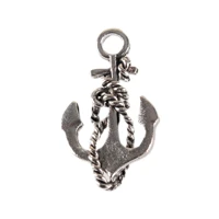 diy retro alloy jewelry anchor pendant earrings necklace clothing luggage decoration material pendant