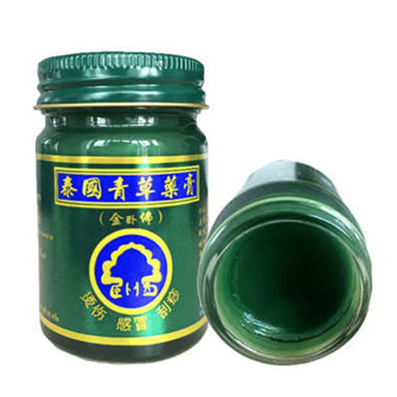

15 г X 3 бутылки тайский PHOHERB воска основания растения Зеленый Натуральный бальзам для травы экстракт тайский бальзам для массажа ног