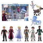 Экшн-фигурки Disney Холодное сердце 2, Эльза, принцесса, Анна, снег, набор с коробкой, лошадь, олень, кукла, украшение, ручная игрушка, подарок для детей