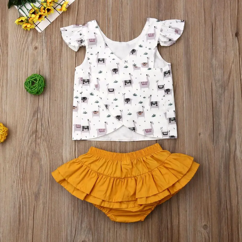 От 0 до 3 лет комплект одежды с цветочным рисунком для новорожденных девочек