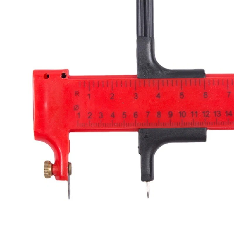 Роторный компас Круглый резак для бумаги картона резины винила кожи инструмент