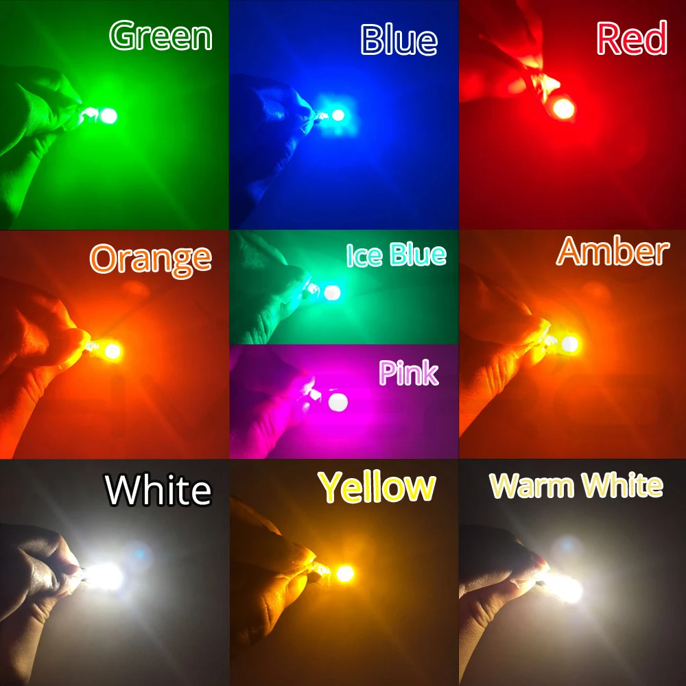 10 шт. светодиодный лампы 5 Вт высокой мощности Мощность чип светильник шарик