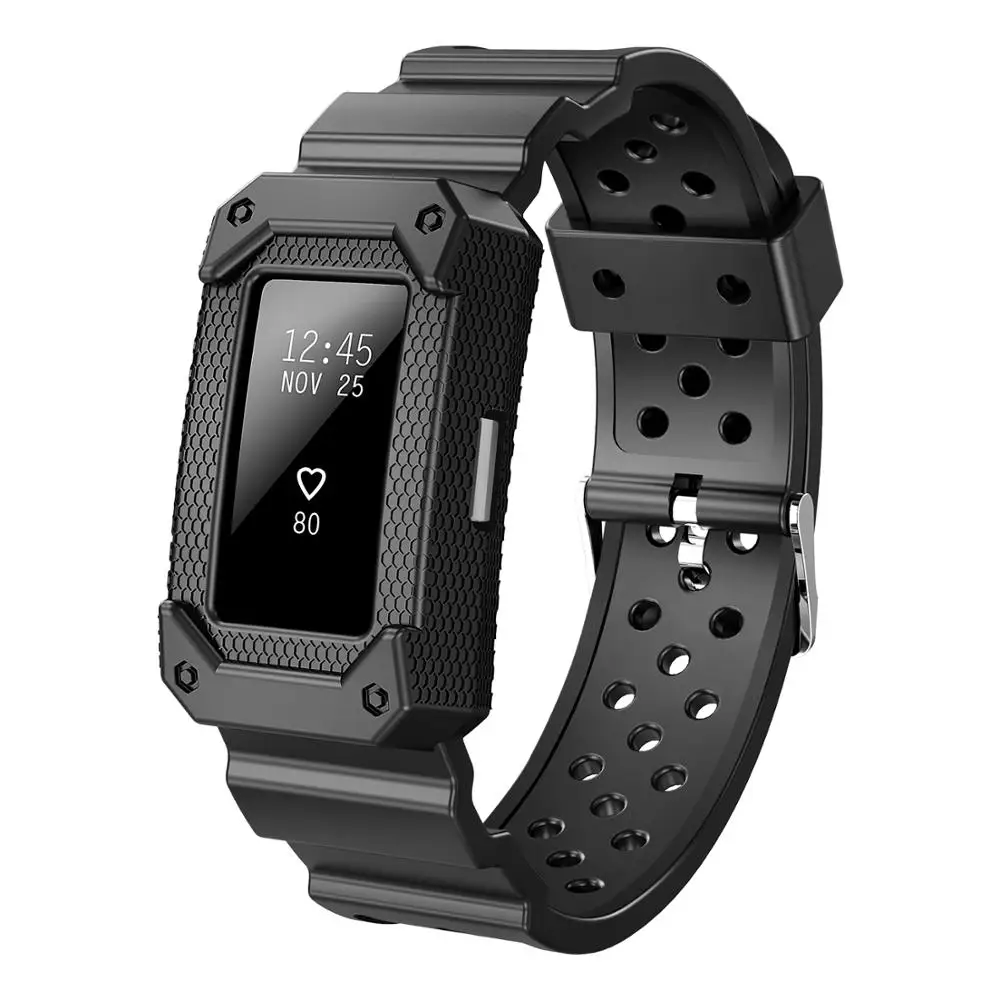 Силиконовые смарт-часы браслет для Fitbit charge 2 HR фитнес замена аксессуар Браслет