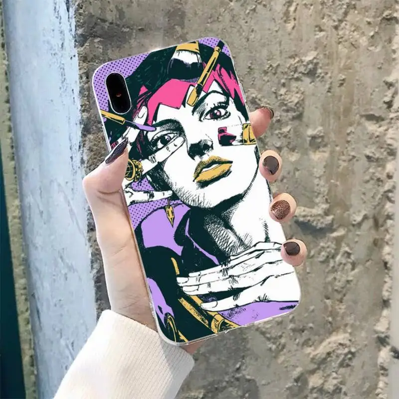 TOPLBPCS JOJO 39 s Роскошный чехол для телефона с японским аниме невероятные приключения