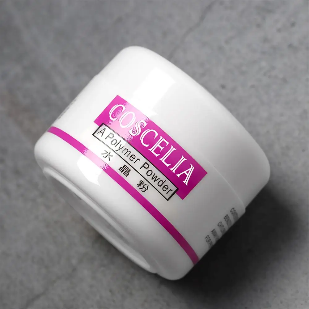 Акриловый порошок COSCELIA 1 шт. 3D лак для ногтей блестящий дизайн прозрачный розовый