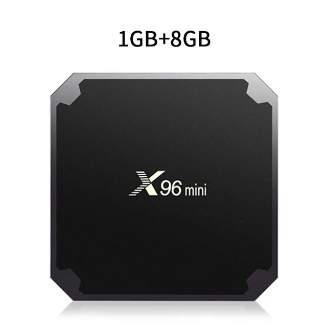 X96 Мини Android 7,1 Smart tv BOX 2 GB/16 GB tv BOX X 96 mini Amlogic S905W H.265 4K 2,4 GHz WiFi медиаплеер телеприставка X96mini - Цвет: 1G 8G
