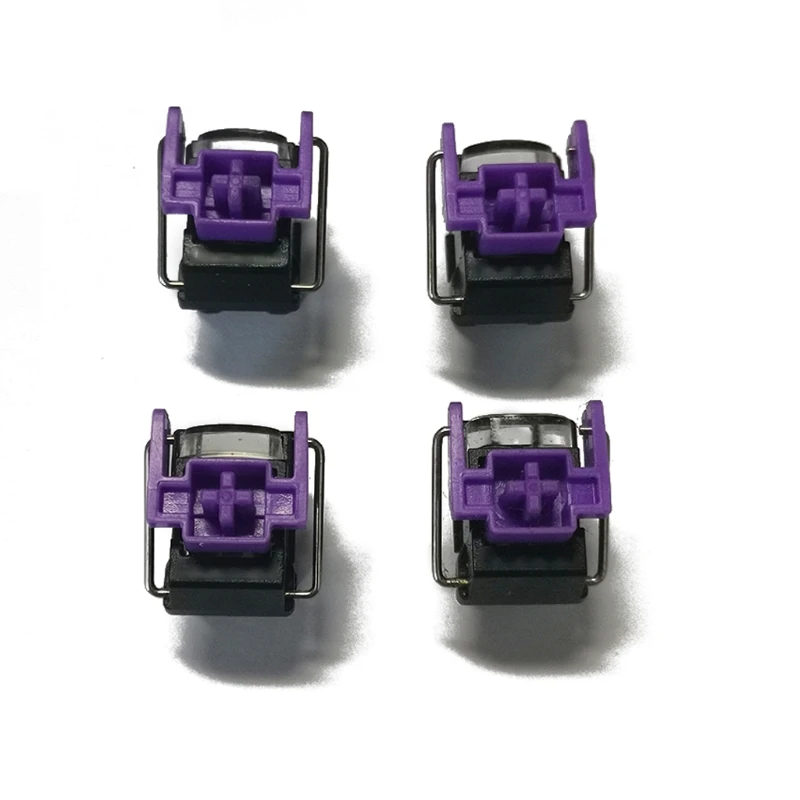 4Pcs Razer Purple Optical Switches Hot Swap Switch for Razer Huntsman Elite Gaming Mechanical Keyboard Switches
