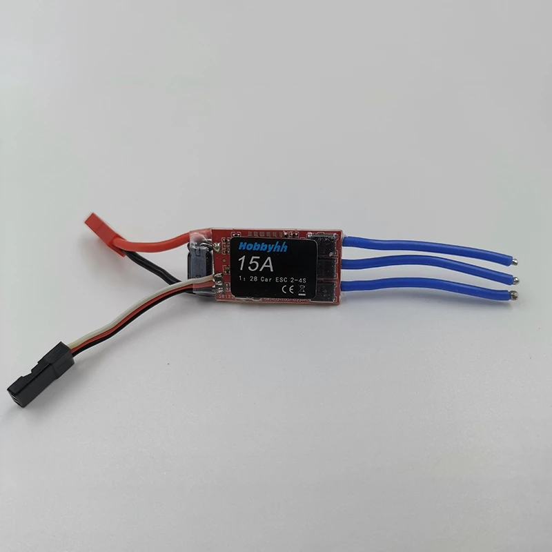 

RC Car 15A 2S 5V High Speed Controller Brushless ESC Is Suitable for RC Car 1:28/1:24