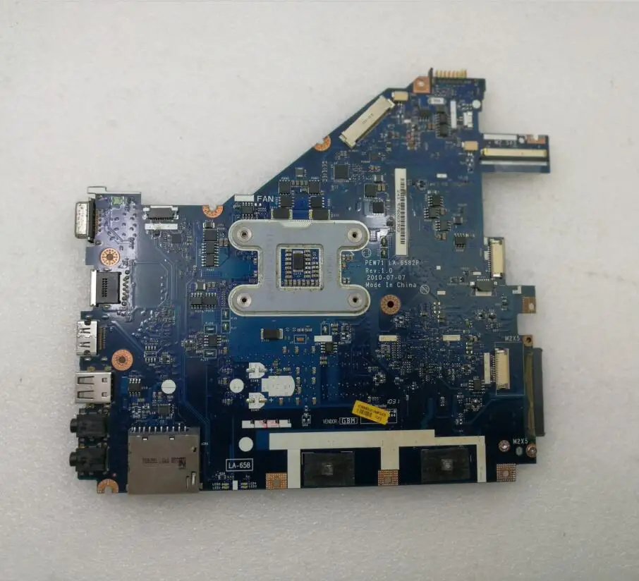 Для Acer 5742 5742G интегрированная материнская плата ноутбука MBR4L02001 LA-6582P CPU SLGZS 100%