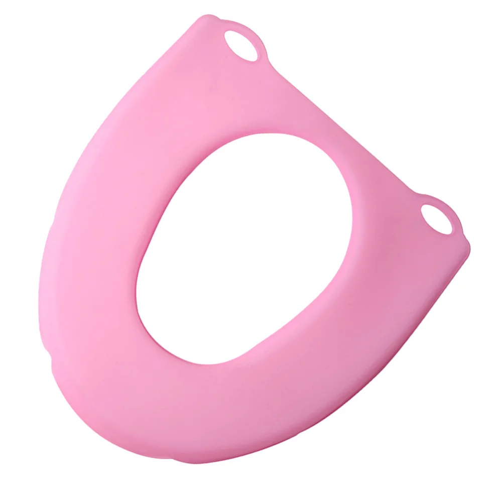 

Portable Silicone Closestool Mat Thicken Toilet Mat Cold-Proof Toilet Seat Cover Toilet Supply Bathroom Accessory for Home Publi