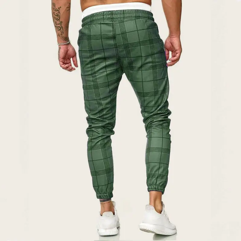 Повседневные мужские брюки обтягивающие гимнастические спортивные длинные