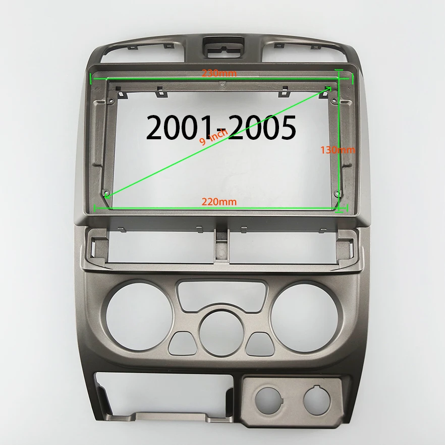 9 дюймов Fasxia аудио автомобиля рама Радио панель gps-навигации Фриз подходит для ISUZU