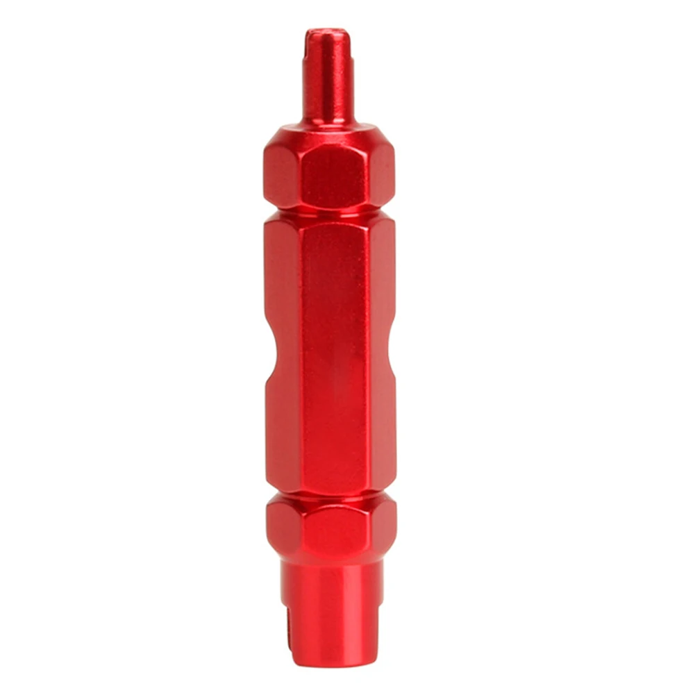 

Bicycle French Air Valve Wrench American Valve Core Tool Multifunctional Disassembly Tire Extension Rod Cycling Friendly