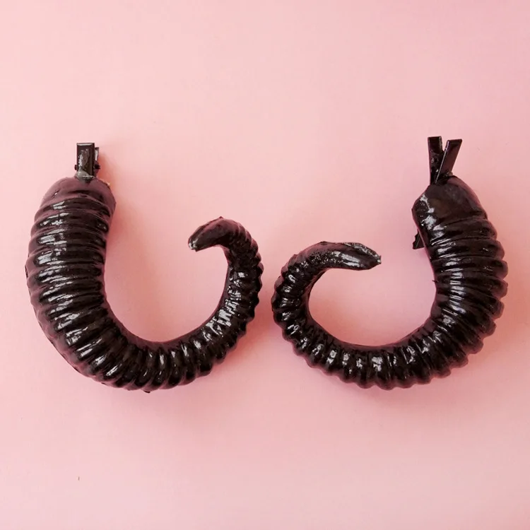 Заколка для волос в виде рога дьявола козы | Украшения и аксессуары