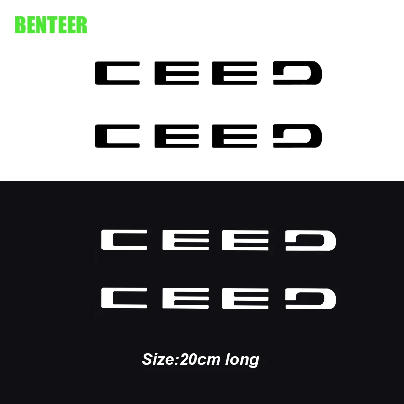 

2pcs Car Body Sticker For Kia Ceed