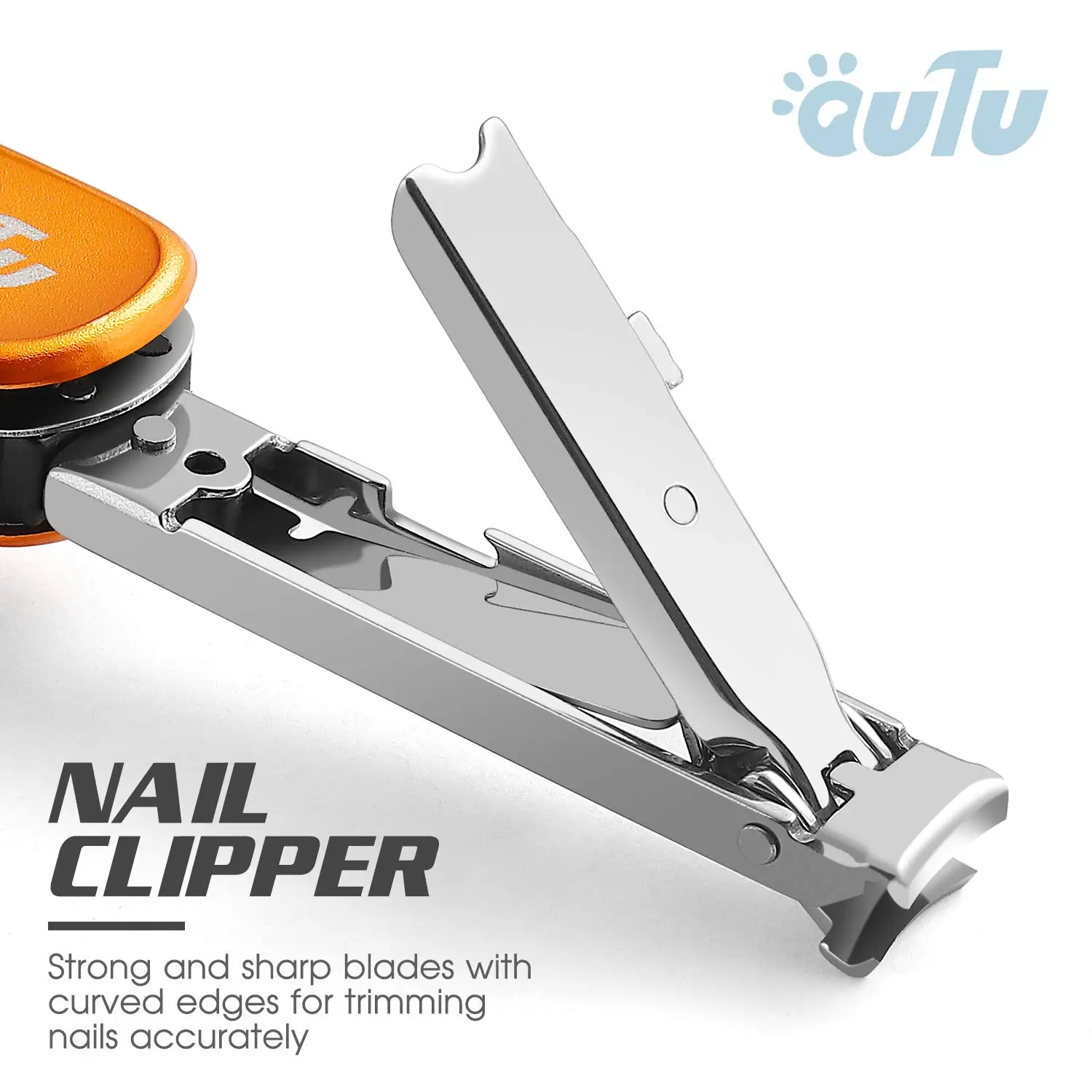 6в1 Многофункциональный инструмент для стрижки ногтей, ноздрей и волос, с файлами, карманным ножом и ключевой цепочкой для мини.