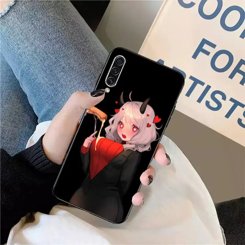 

game helltaker Cute cartoon girl Phone Case For Samsung galaxy S 9 10 20 A 10 21 30 31 40 50 51 71 s note 20 j 4 2018 plus
