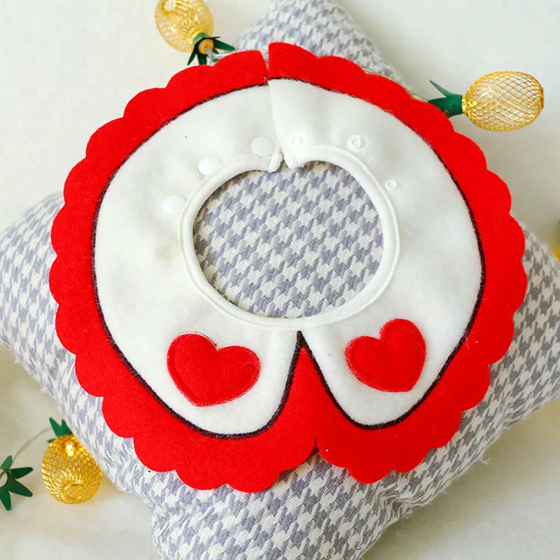 Регулируемый нагрудник-Бандана с мультяшным котом и собачкой водонепроницаемый