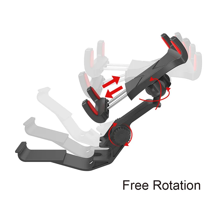 Регулируемый держатель ручки с регулируемым вращением для геймпада игровой