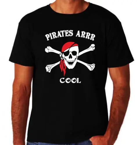 Пираты аррр классная забавная Веселая Роджер пиратский День Новая мужская