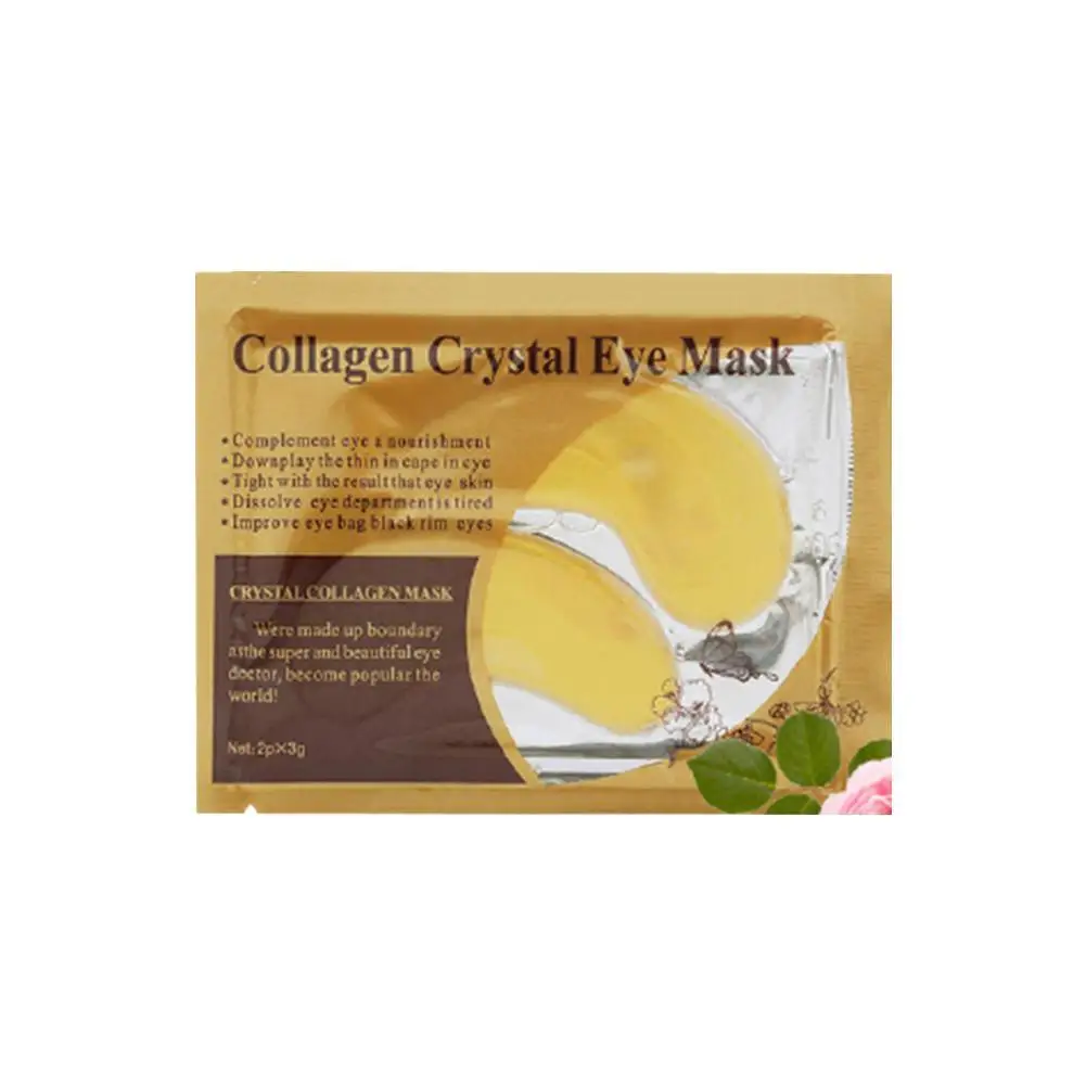 

Crystal Collagen Gold Powder Eye Mask Anti-Aging Dark Circles Acne Beauty Patches For Eye Skin Care Korean Cosmetics 20Pcs