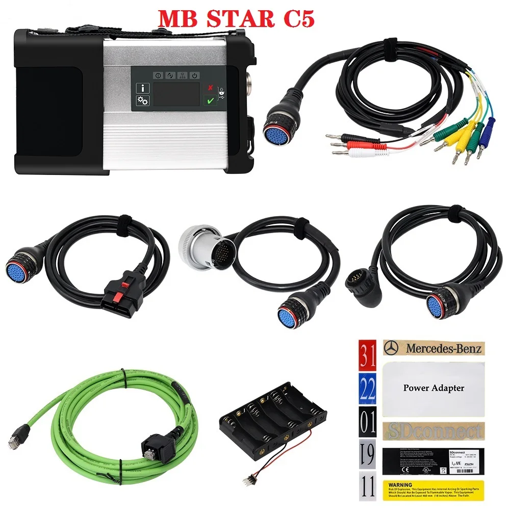 Высококачественный полный чип V2021.06 программное обеспечение HDD MB STAR C4 SD Connect Compact 4