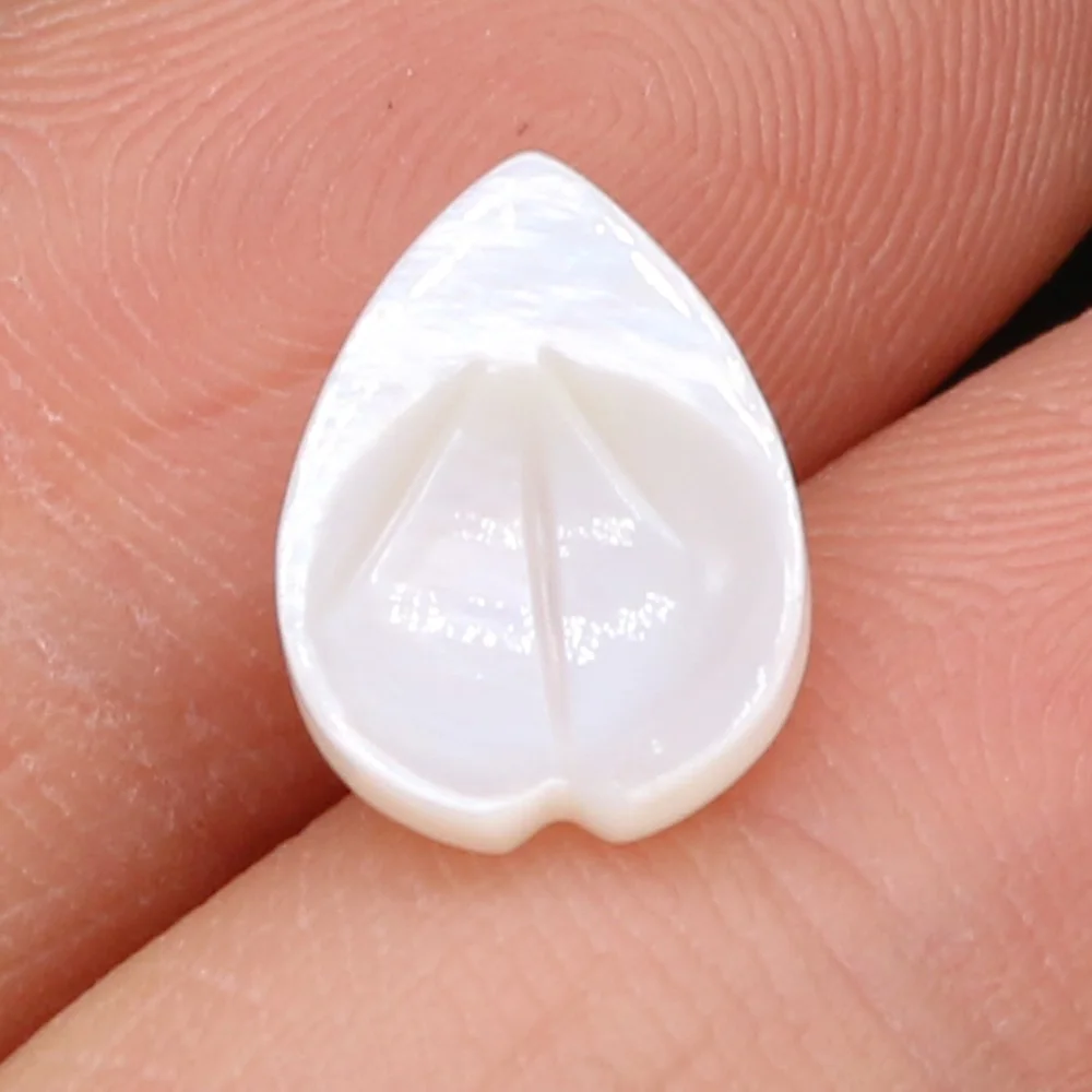 

Бусины-подвески из натуральной пресноводной ракушки в форме капли воды, свободные бусины для изготовления сережек «сделай сам», аксессуары для бижутерии, бусины 9x12 мм