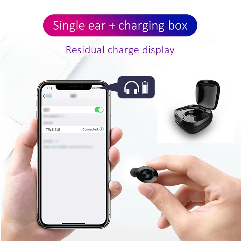 Беспроводные наушники Bluetooth с блоком питания для Samsung Galaxy A81 A91 A71 A51 A20e A40 A60 A7 A8 A9 J7