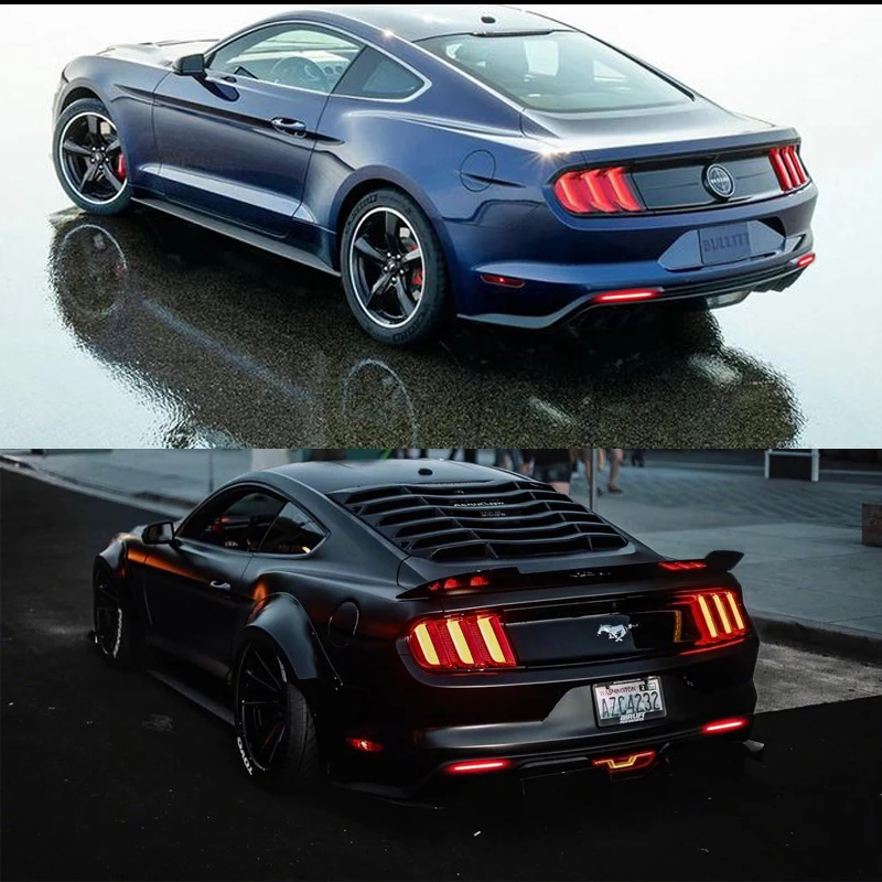 IJDM дымчатый объектив Светодиодный отражатель бампера светильник s для 2015 17 Ford