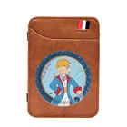 Маленький принц Дизайн Цифровая печать кожа волшебный кошелек для мужчин женщин кошелек бумажная кожа кредитных карт короткий зажим для денег Glift