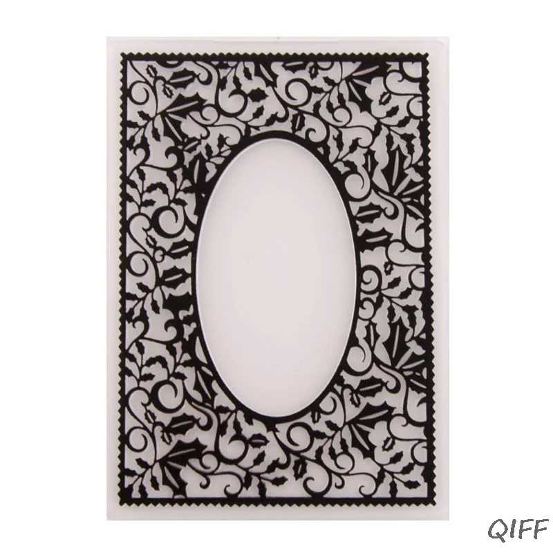 Зеркало пластиковое тиснение папка шаблон DIY скрапбук фотоальбом изготовление