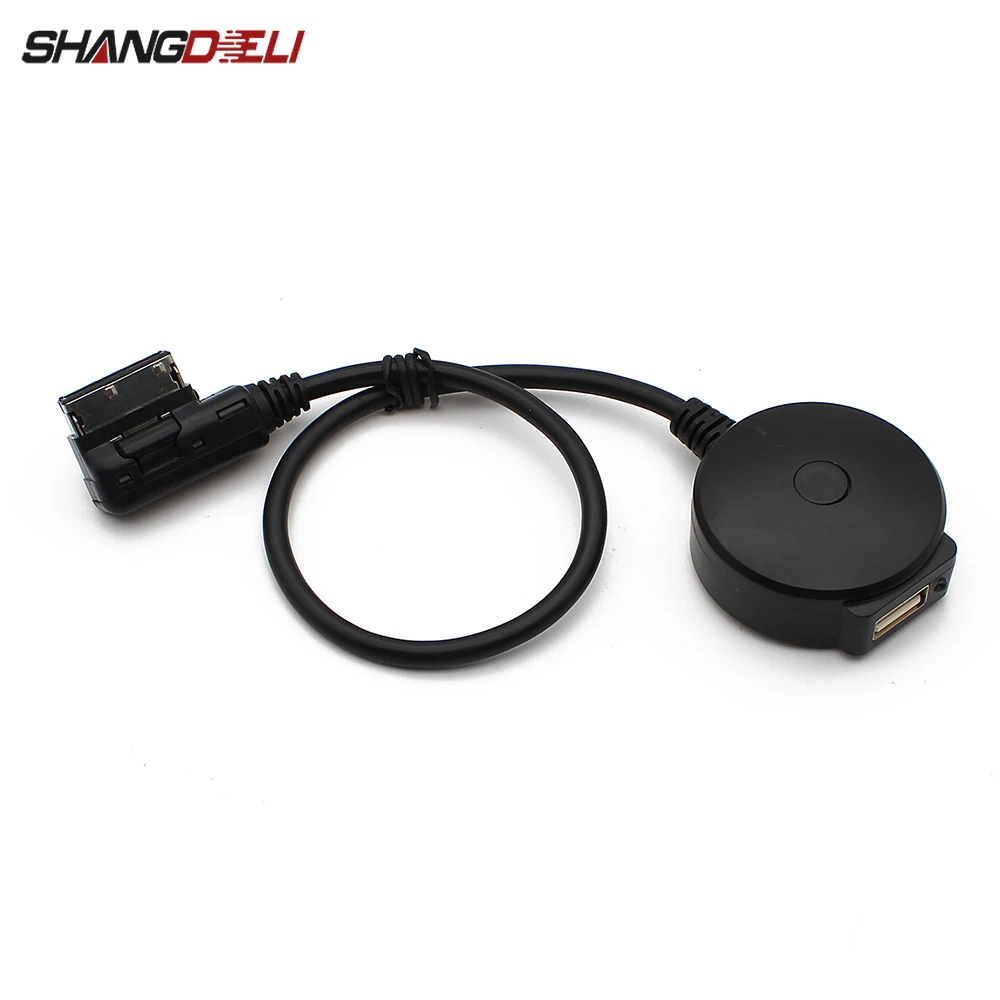 

For Audi MMI 3G Bluetooth Audio Cable For Audi Q5 A5 A7 S5 Q7 A6L A8L A4L Bluetooth Audio Cable + USB Interface
