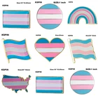 Значок гордости трансгендера, брошь на лацкан