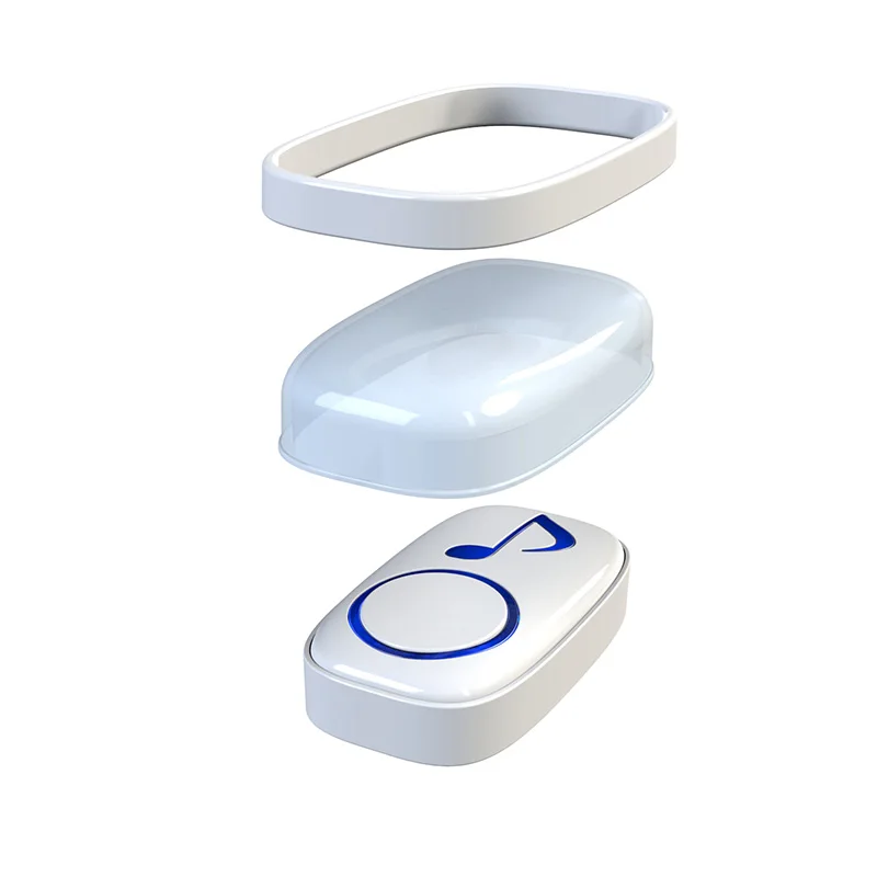 Беспроводной дверной звонок HTZSAFE с дальностью действия 350 м водонепроницаемый