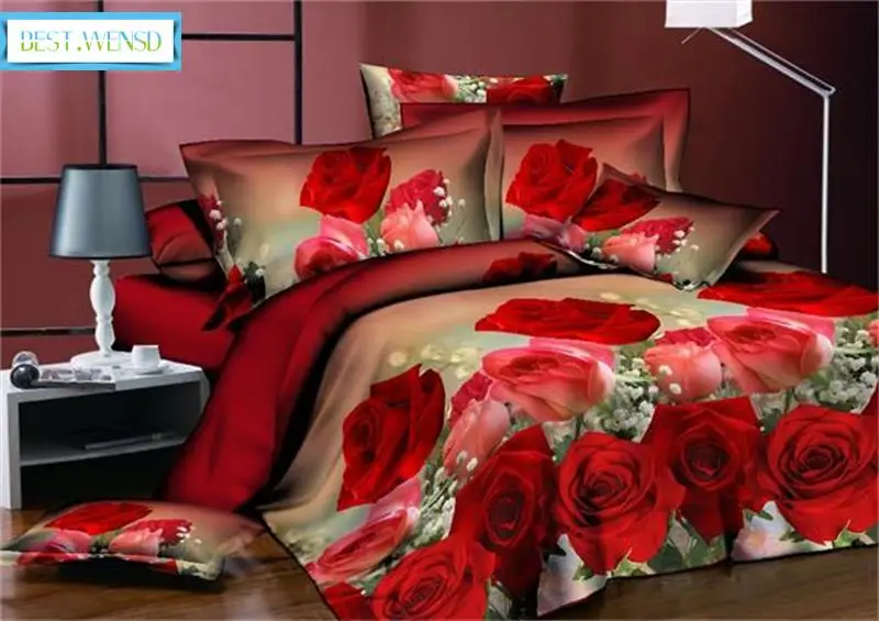 Комплект постельного белья из 3/4 предметов с пододеяльником и наволочками | Дом