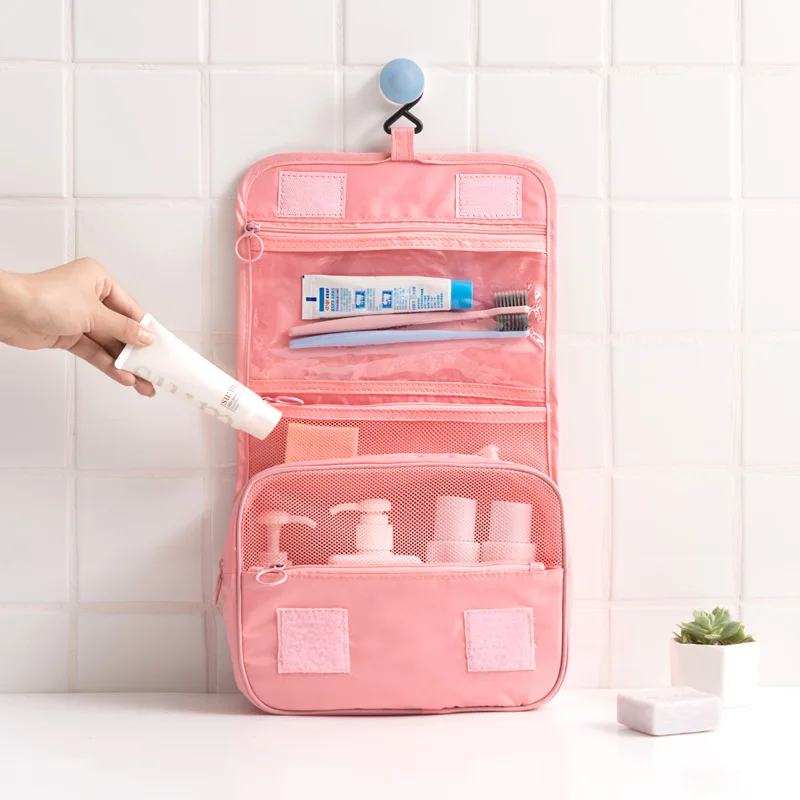 Weysfor Vogue Women Men Makeup Bag Travel Cosmetic Bag Toiletries Organizer Waterproof Storage Neceser Hanging Bathroom Wash Bag