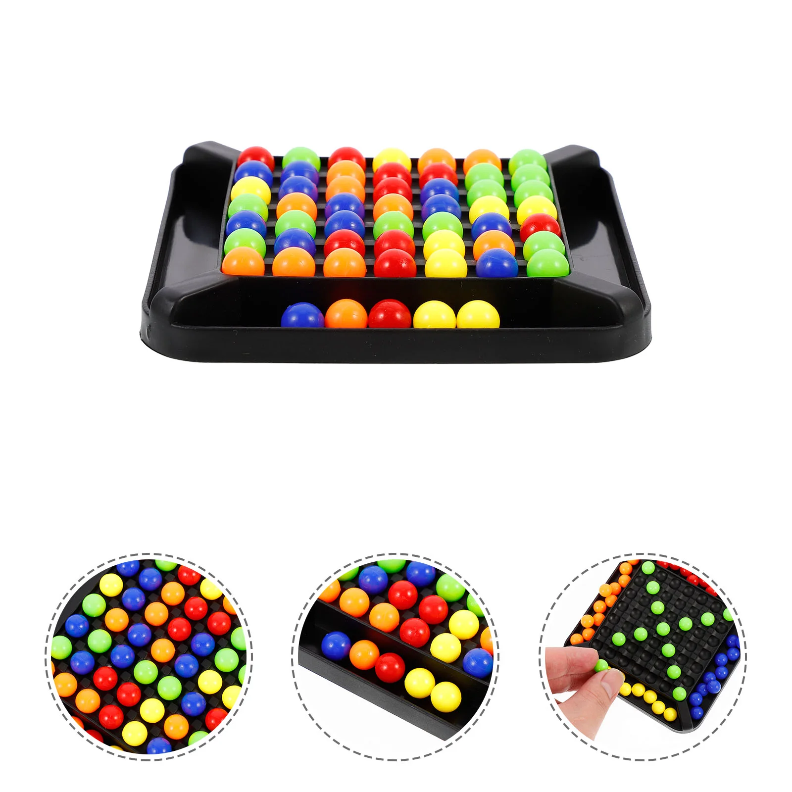 

4pcs Elimination Beads Funny Kids Birthday Gift Plastic Board Gaming