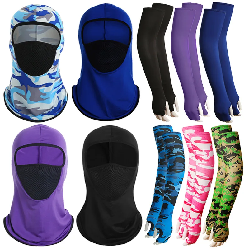 

Ourdoor Cycling Hiking Camping Running Neck Tube Scarf Arm Sleeves Bike Motorcycle Face Mask Bandana Magic Scarf Women Men