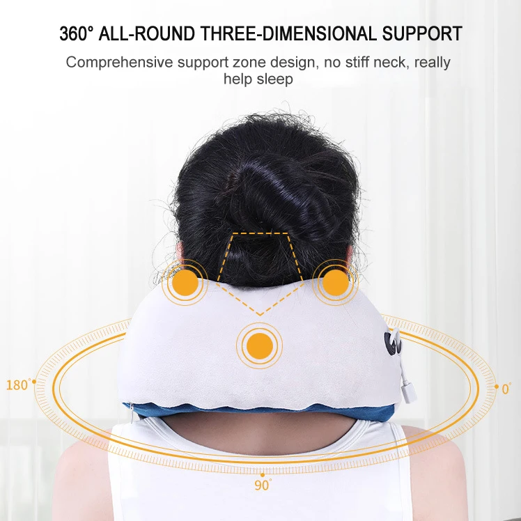 

Electric Neck Massager Portable Wireless U Shape Massage Multifunctional Pillow Travel Home Car Relax Massage Pillow