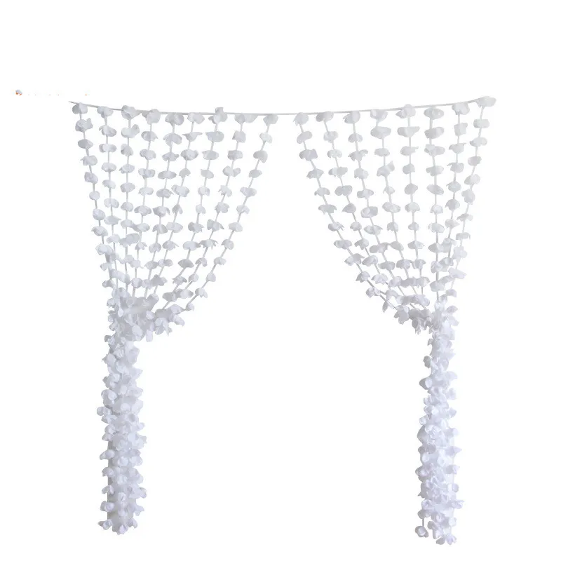 Свадебное украшение rideau свадебный фон гавайский белый цветок в полоску