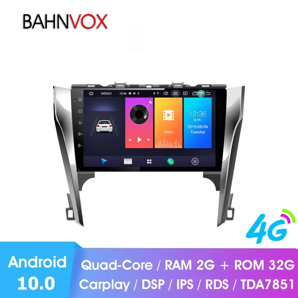 10 1 &quotandroid 0 RAM2G Автомобильный gps dvd плеер для Toyota Camry 2012 2015 автомобильный Радио