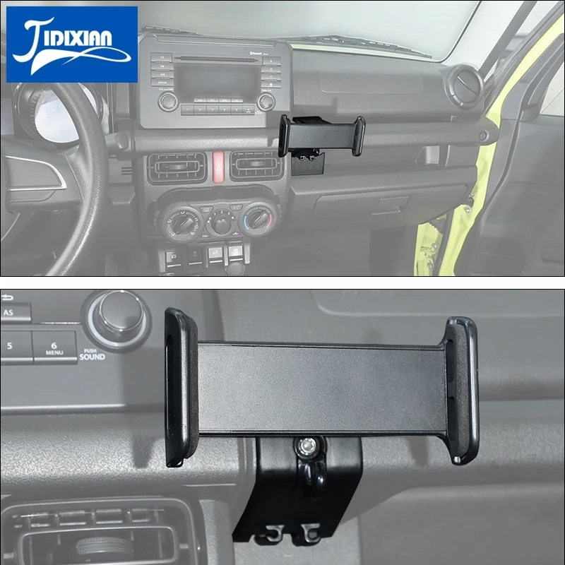 jidixian gps stand car tablet mobile phone holder support for suzuki jimny 2019 2020 2021 car interior accessories free global shipping