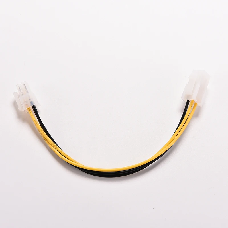 1 шт. 15 см 8 "дюймов ATX 4 Pin папа к 4Pin женский ПК источник питания ЦП удлинитель